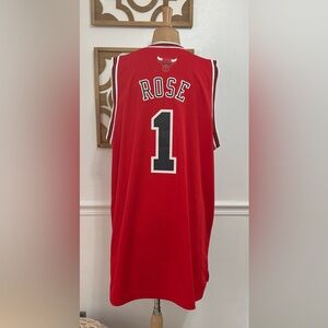 Chicago Bulls Basketball Jersey Rose # 1